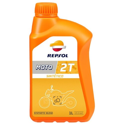 REPSOL Moto Sintético 2T-öljy, 1tr, osasynteettinen