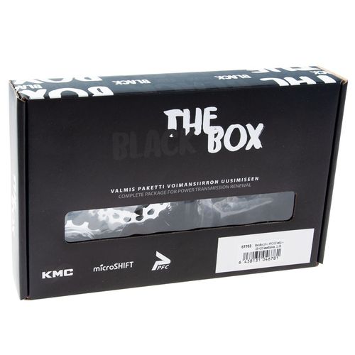 BlackBox 9-v: KMC X9-73 ketju + CS-H092 kasettipakka, 11-32