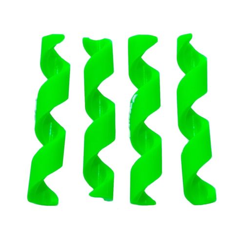 Vaijerisuoja ALLIGATOR, spiraali, 4-5mm, vihreä, 4kpl