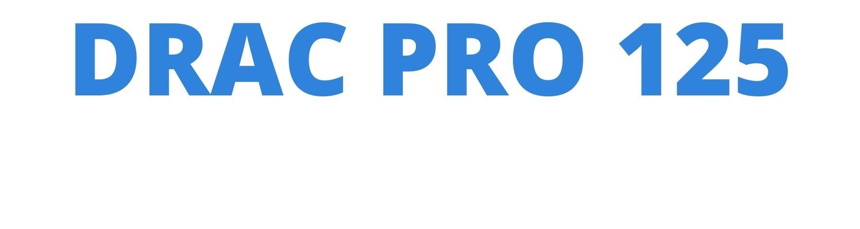 DRAC 125 Pro [2017 - 2020] varaosat
