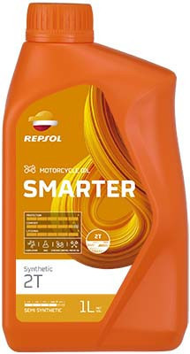 REPSOL Smarter Synthetic 2T, 1 ltr, osasynteettinen